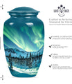10 inch Classic Northern Lights Urn