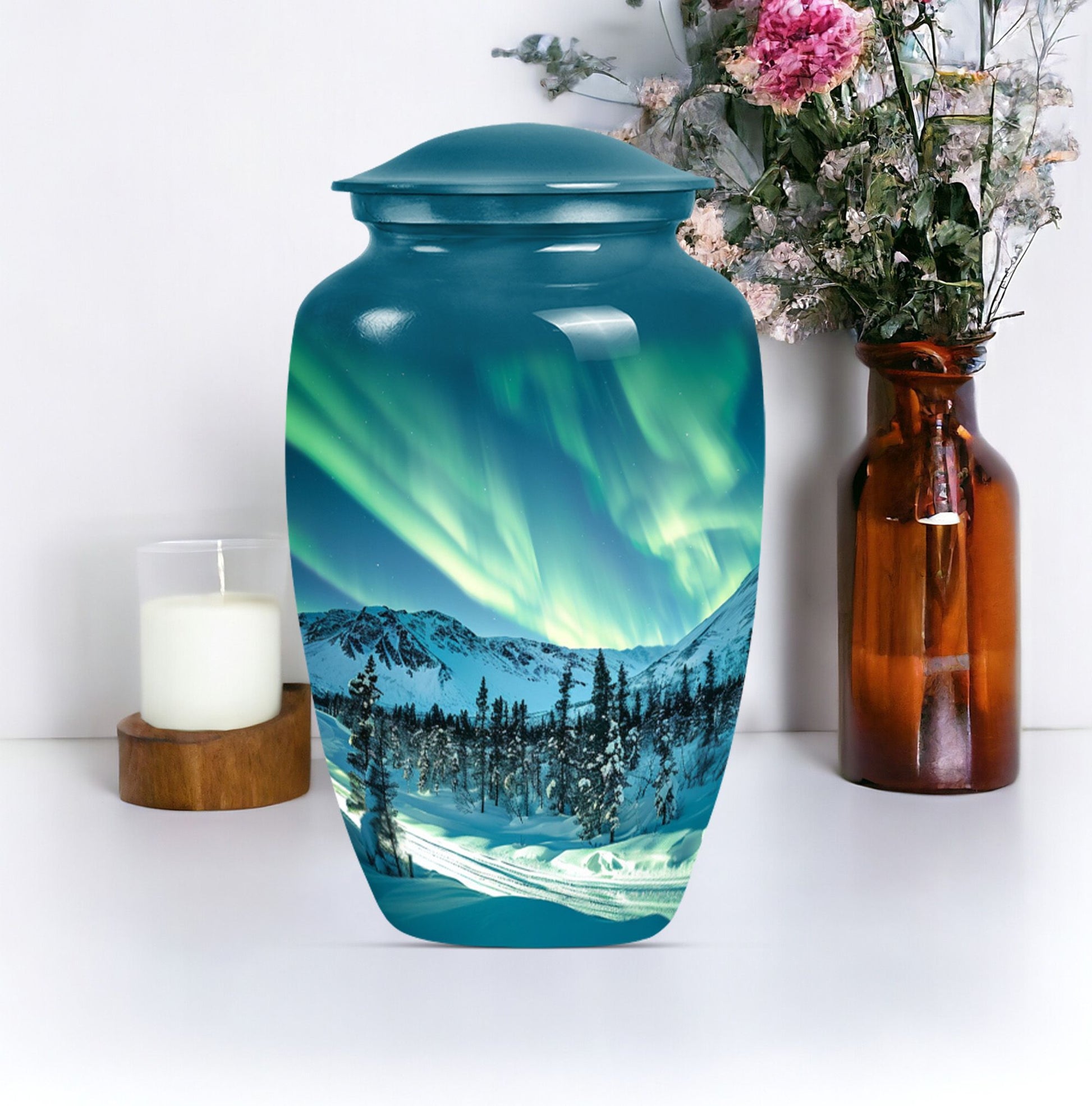 10 inch Classic Northern Lights Urn
