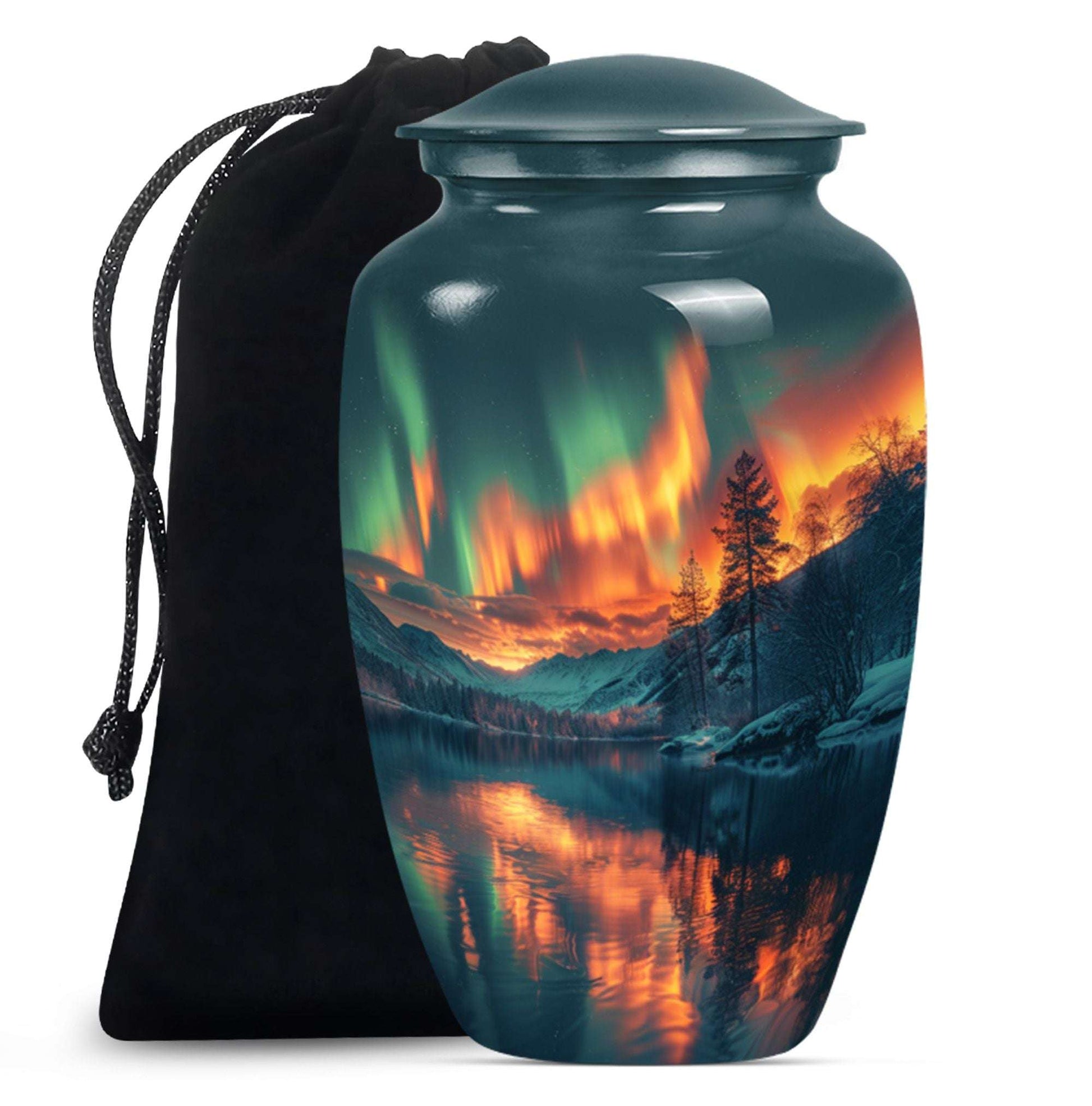 Northern Lights Cremation Keepsake Urns For Ashes - Cremation Urn Human