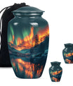 Northern Lights Cremation Keepsake Urns For Ashes - Cremation Urn Human