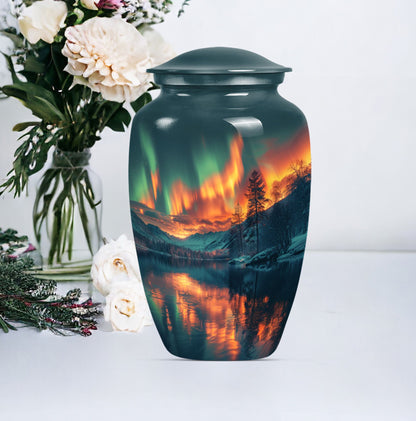 northern lights urn for cremation