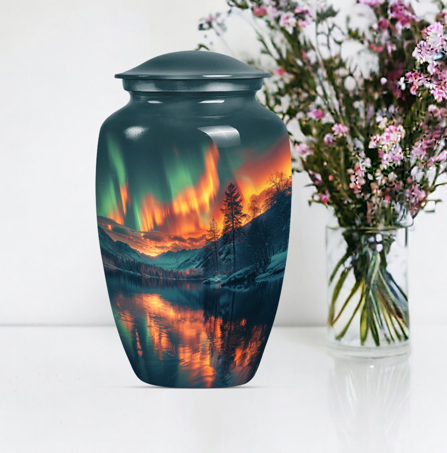 northern lights urn for cremation