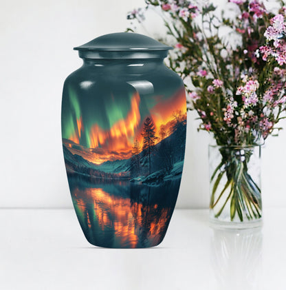northern lights urn for cremation