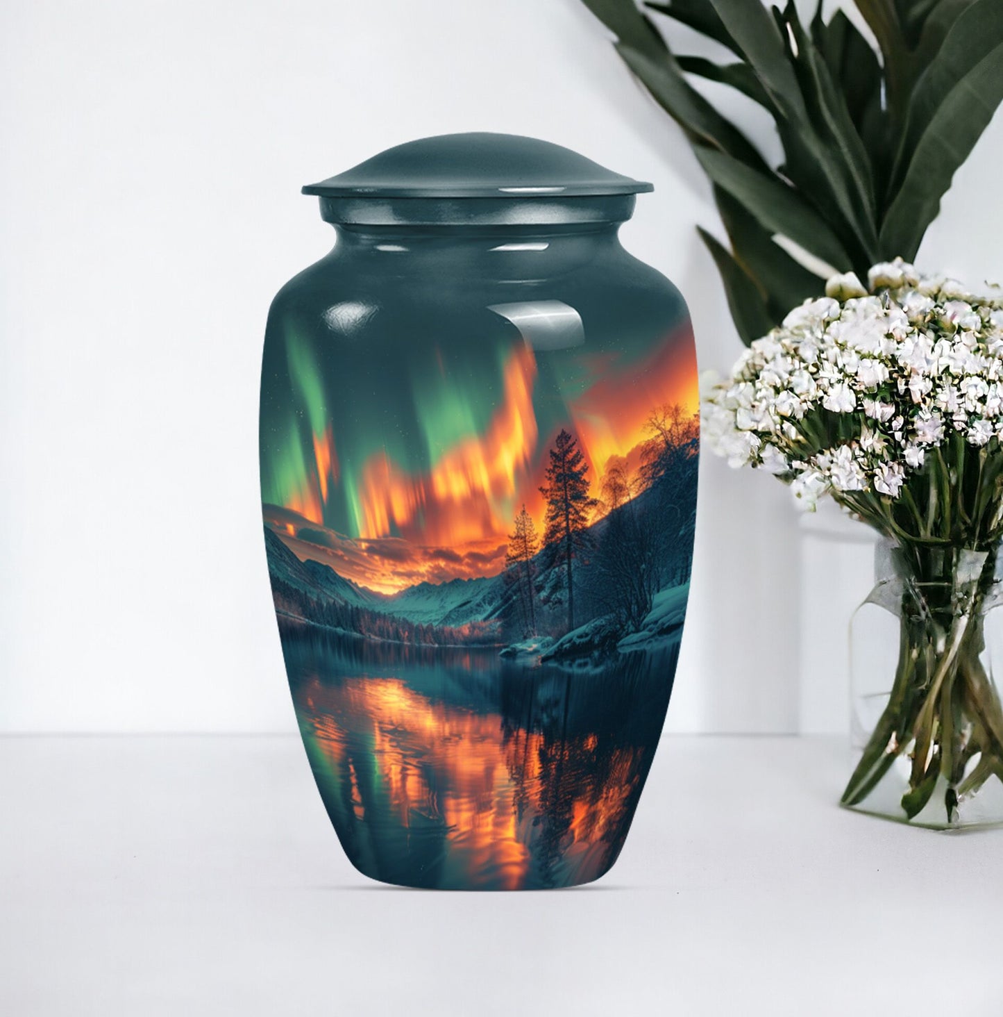 northern lights urn for cremation