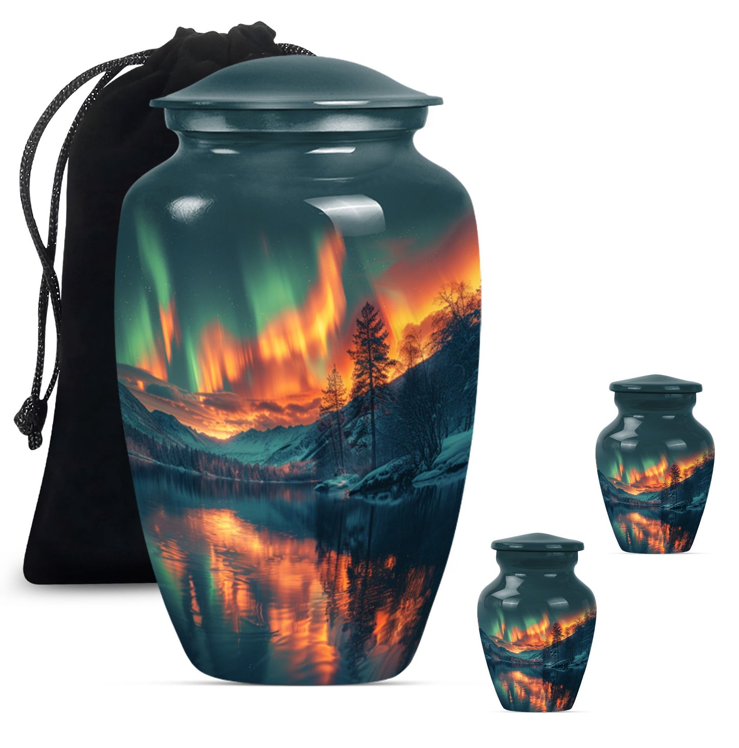 northern lights urn for cremation