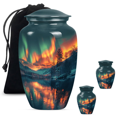 northern lights urn for cremation