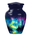 Northern Lights Cremation Urns For Human Ashes - Urn Keepsake Set