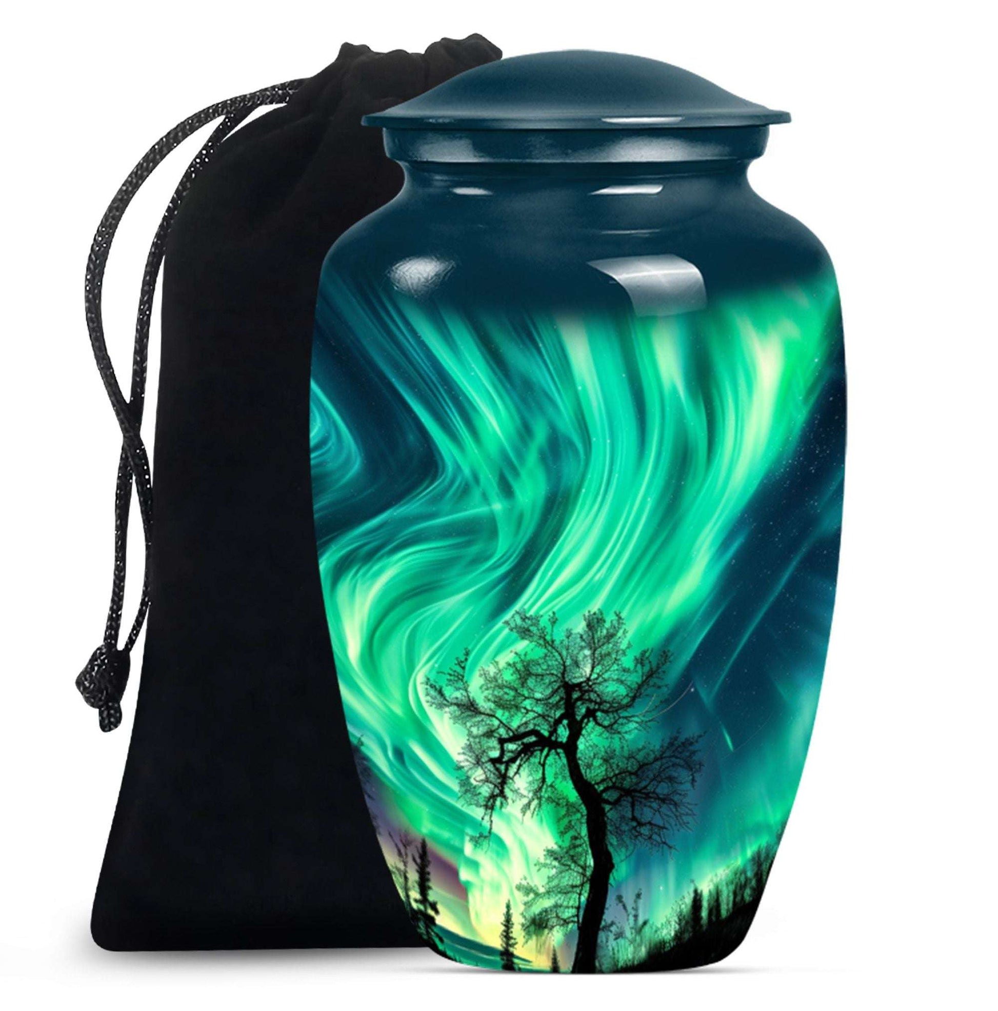 Northern Lights Cremation Urns For Human Ashes -  Human Ashes Keepsake