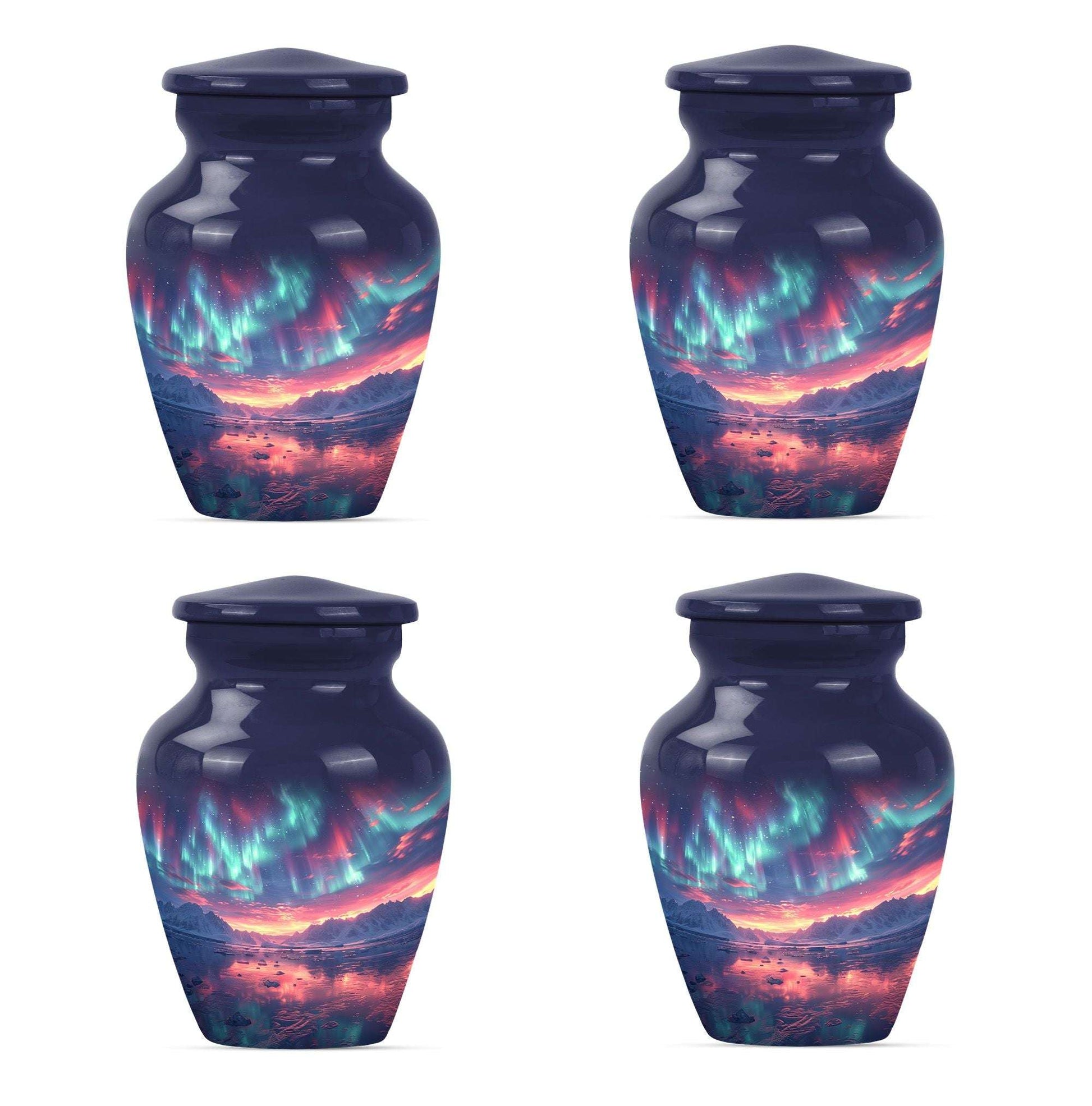 Northern Lights Funeral Urns For Adult Ashes Men and Women