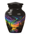 Northern Lights Urn For Human Ashes - Aurora Borealis Adult Large Urns