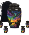 Northern Lights Urn For Human Ashes - Aurora Borealis Adult Large Urns