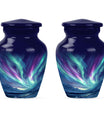 Northern Lights Urn For Ashes Adult Male Small - Funeral Urns For Ashes