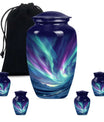 Northern Lights Urn For Ashes Adult Male Small - Funeral Urns For Ashes