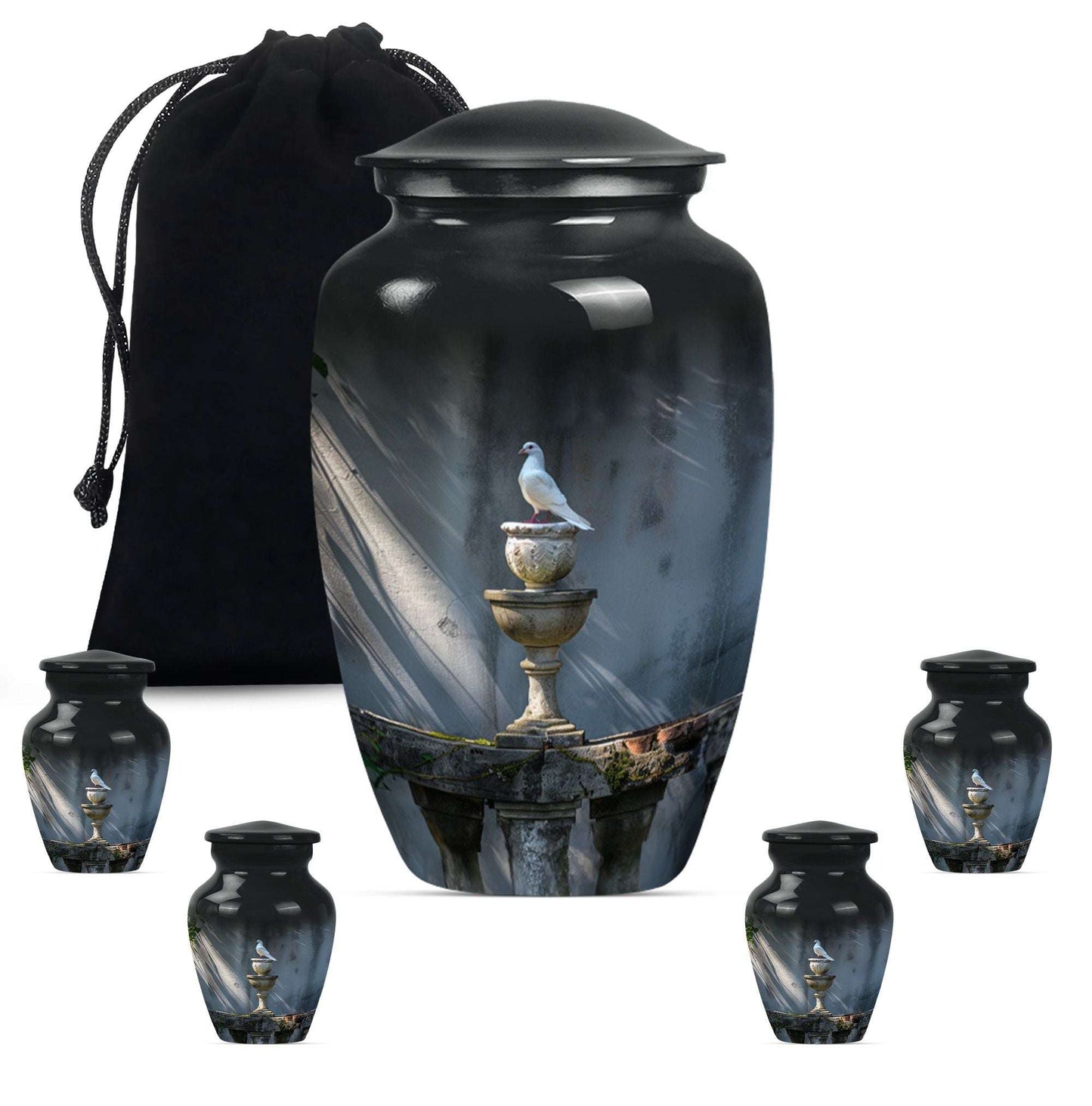 Dove Customized Urns Human Ashes for Mom and Dad - Funeral Urn Ashes