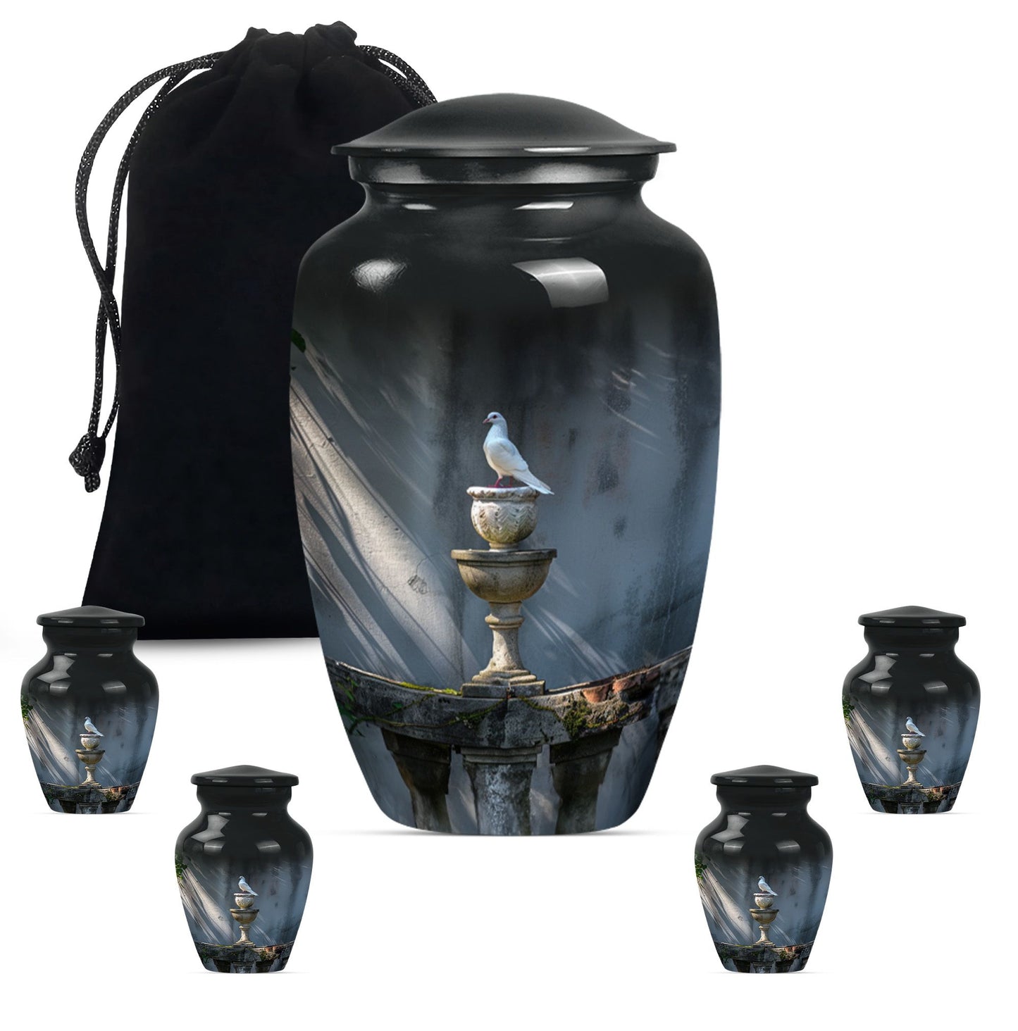 10-inch Dove Urn