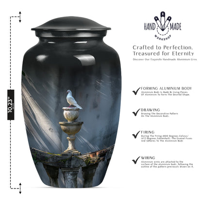 10-inch Dove Urn