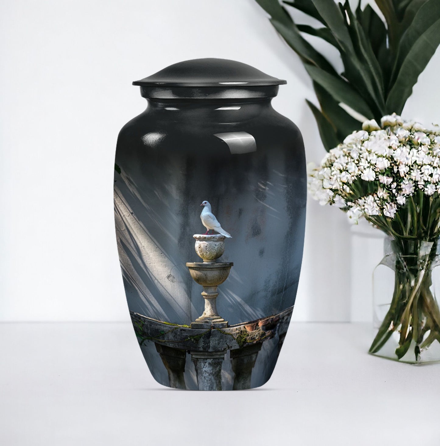 10-inch Dove Urn