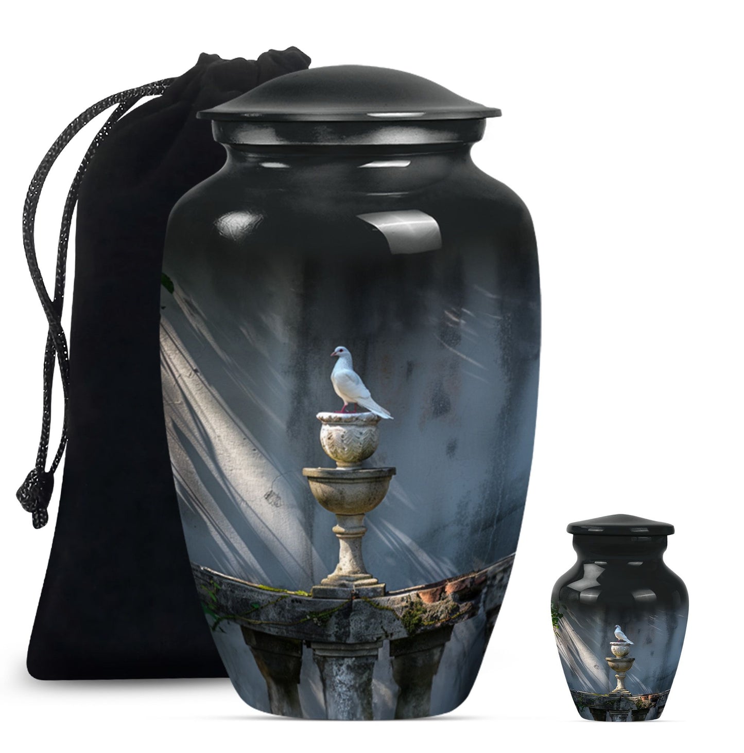 10-inch Dove Urn