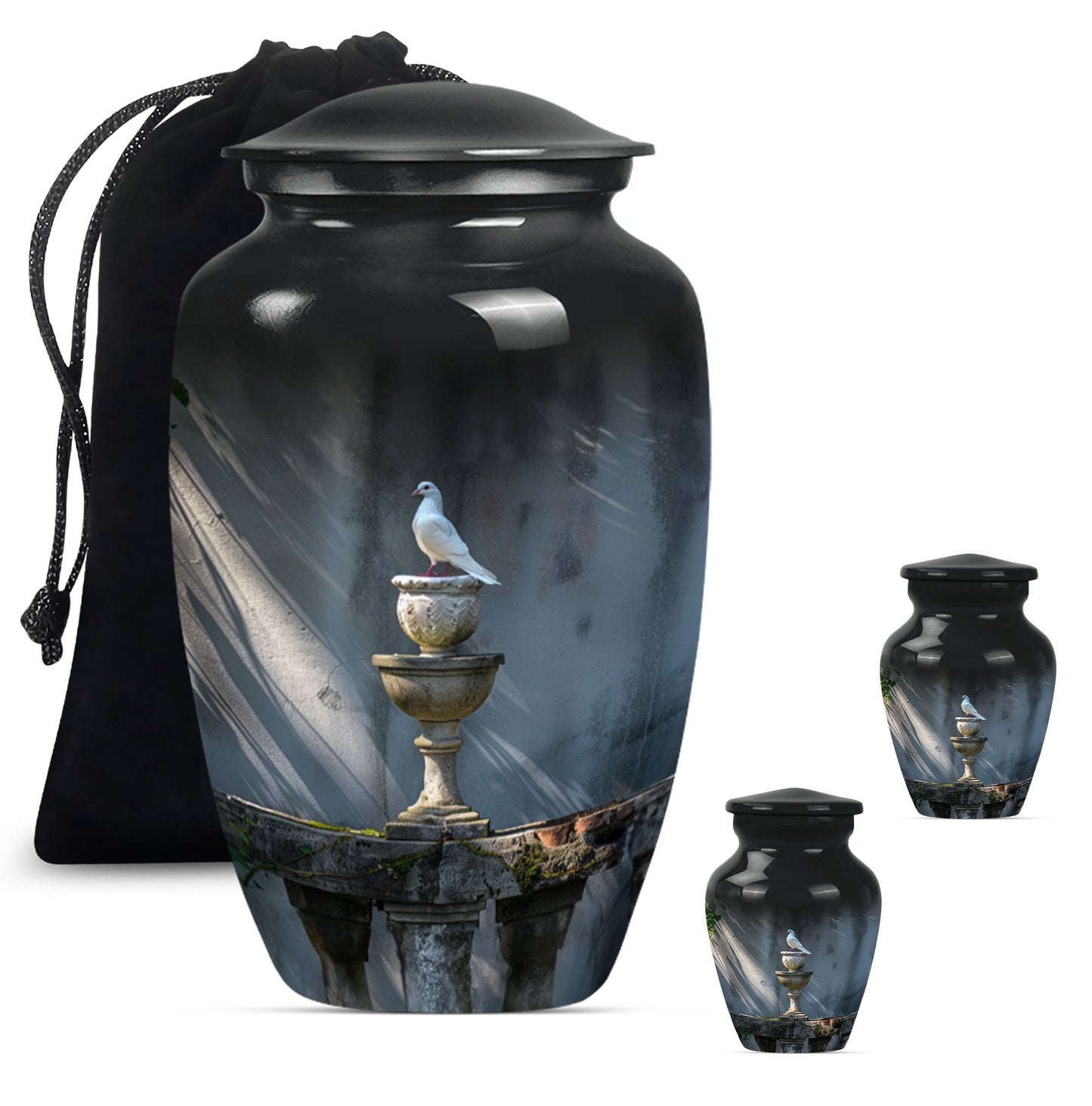 10-inch Dove Urn