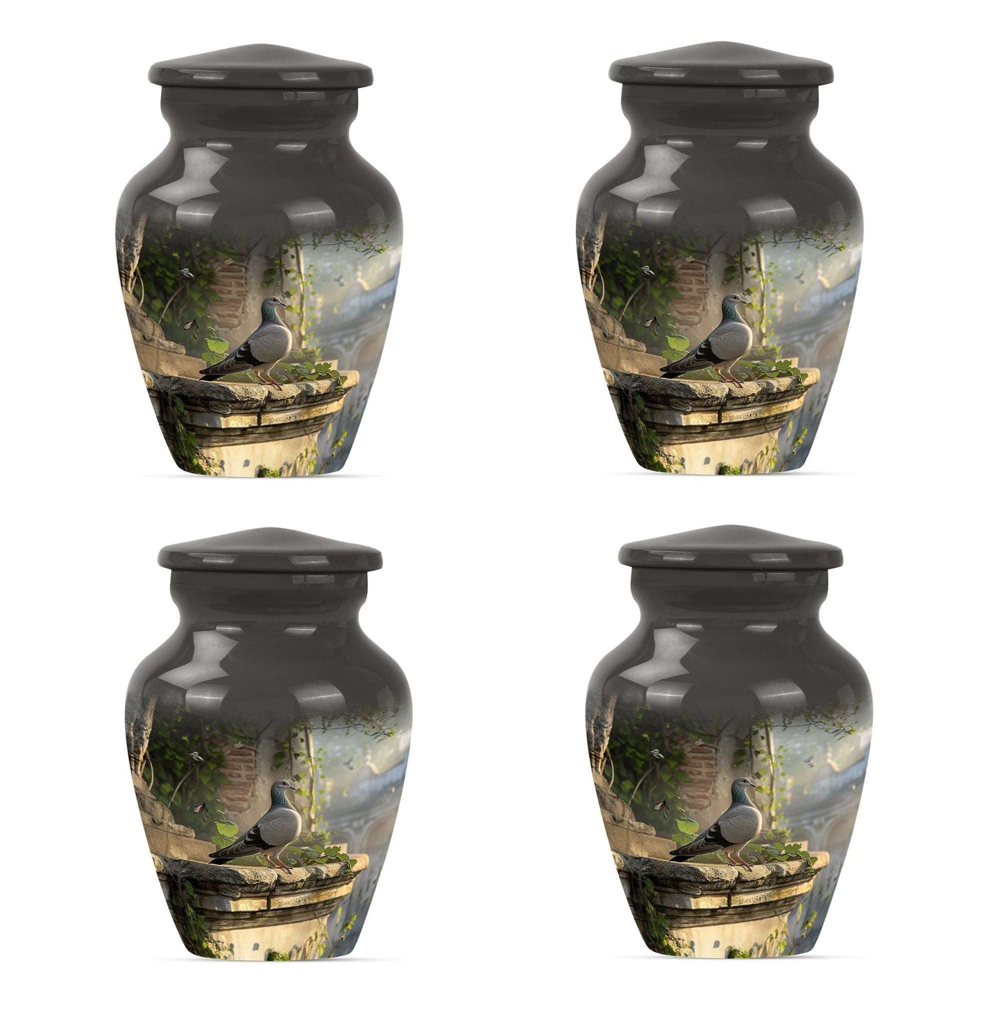 Dove Medium Urns For Ashes Adult Female - Funeral Urns Men