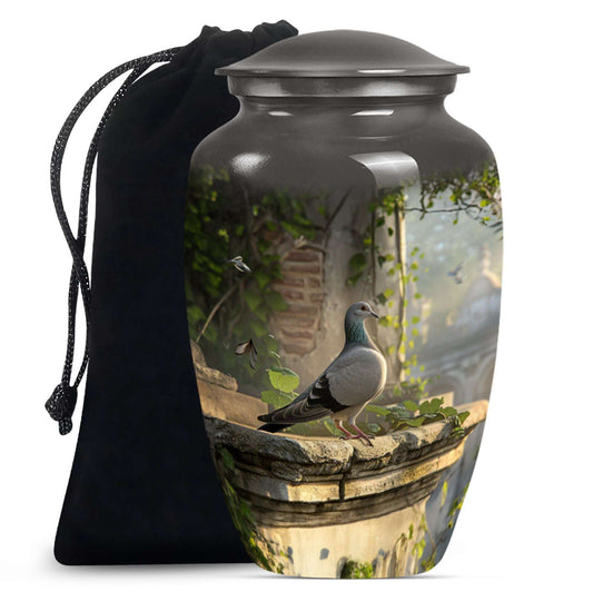 Dove Medium Urns For Ashes Adult Female - Funeral Urns Men