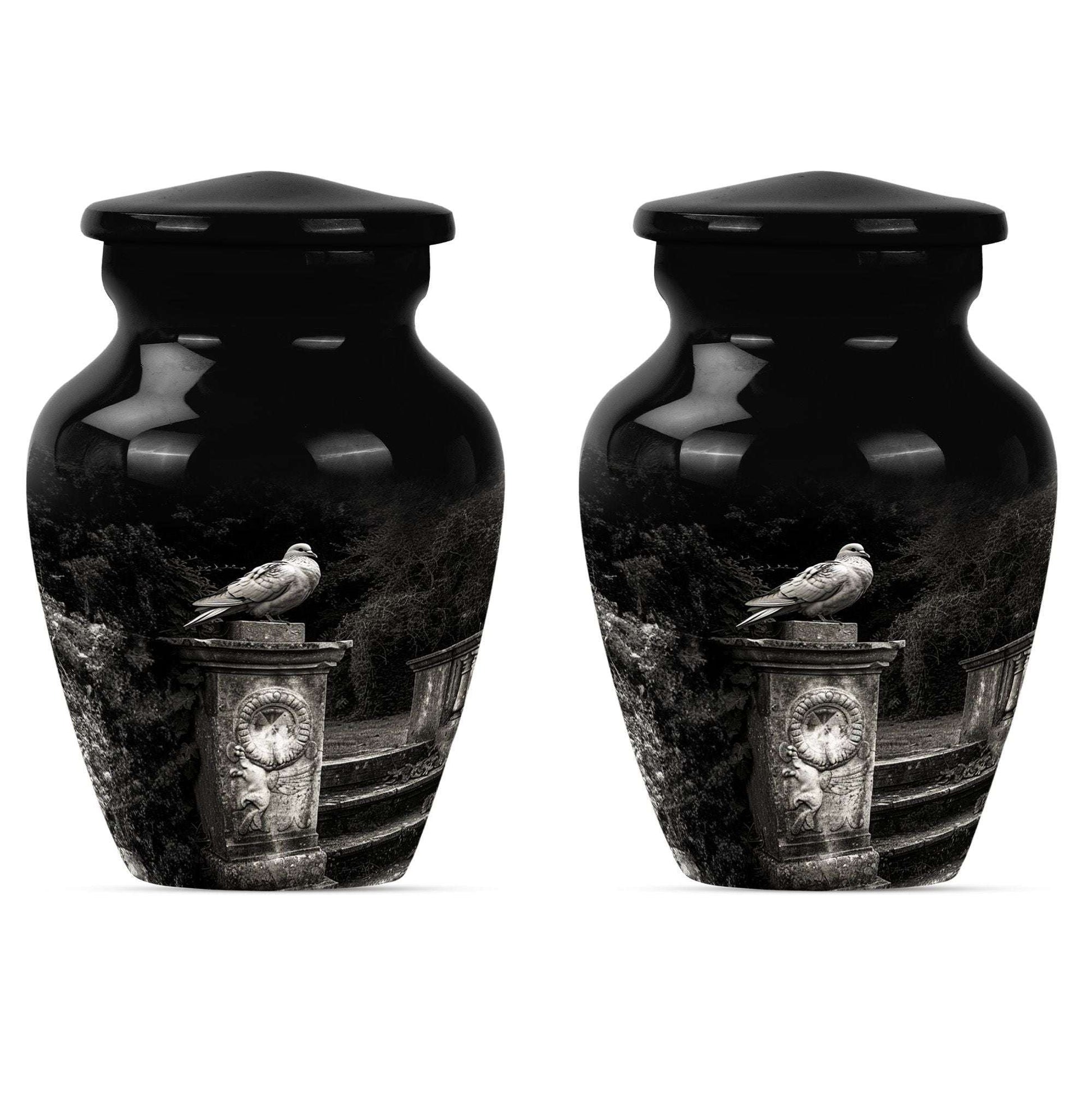 Dove Cremation Urns For Human Ashes Adult Set - Mini Urn For Mom Ashes