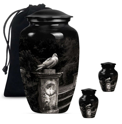 Dove Cremation Urns For Human Ashes Adult Set - Mini Urn For Mom Ashes