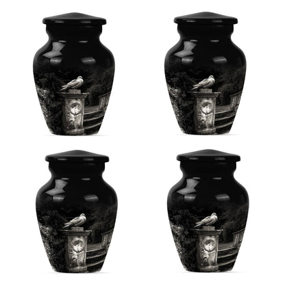 Classic 10-inch dove urn for dad.