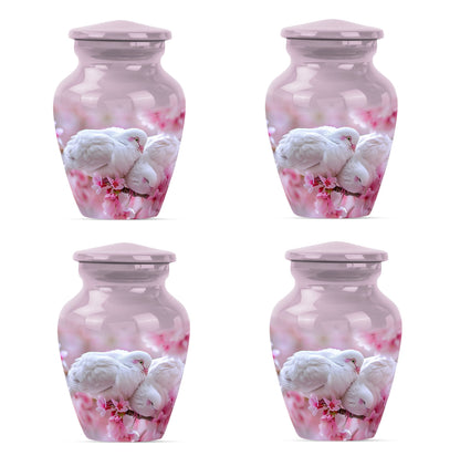 dove urn in Purple Meadow 