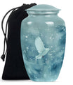 White Dove Burial Urn - Large Urns For Couple