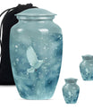 White Dove Burial Urn - Large Urns For Couple