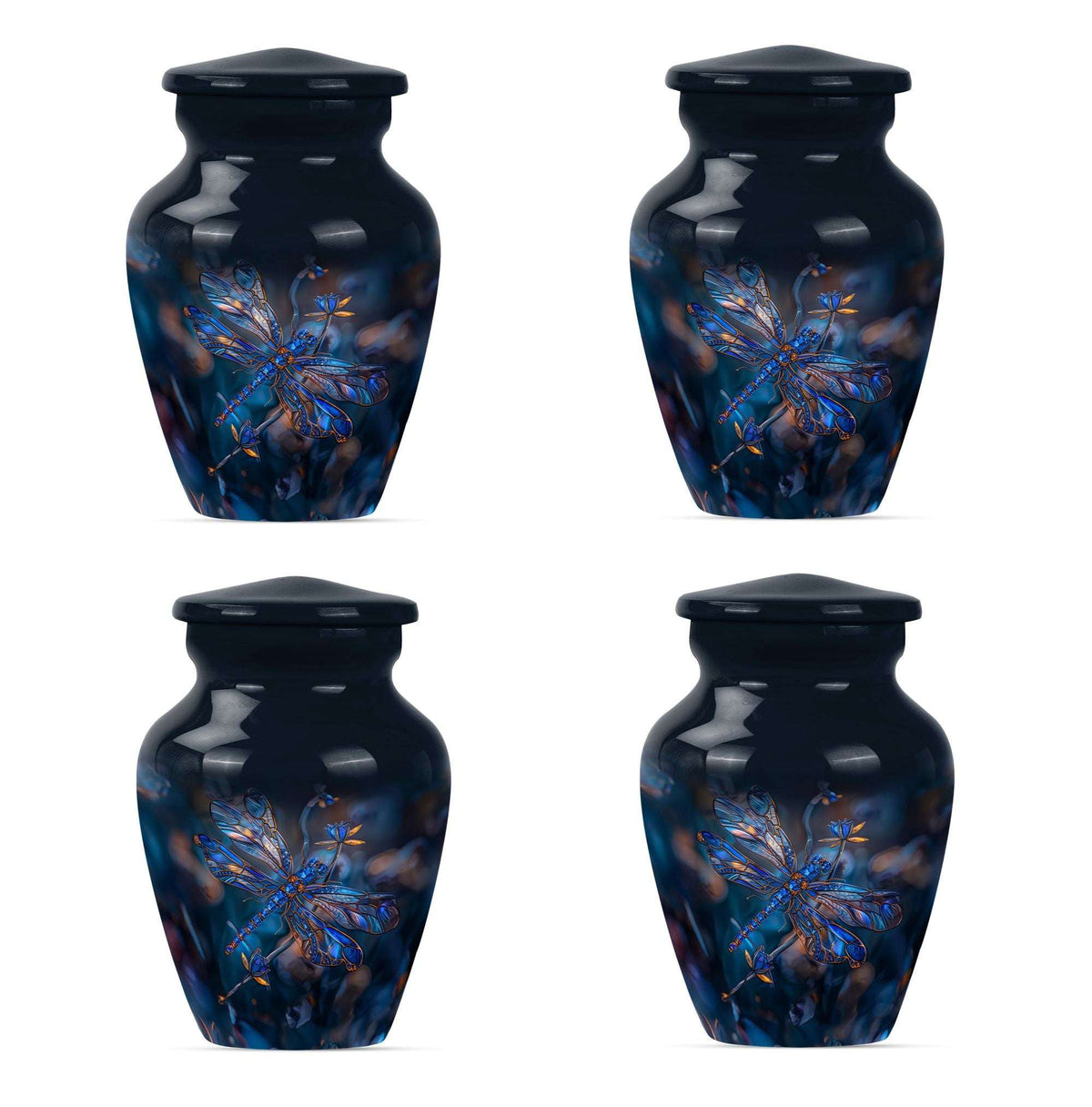 Dragonfly Burial Urns For Ashes - Large Decorative Urns For Women