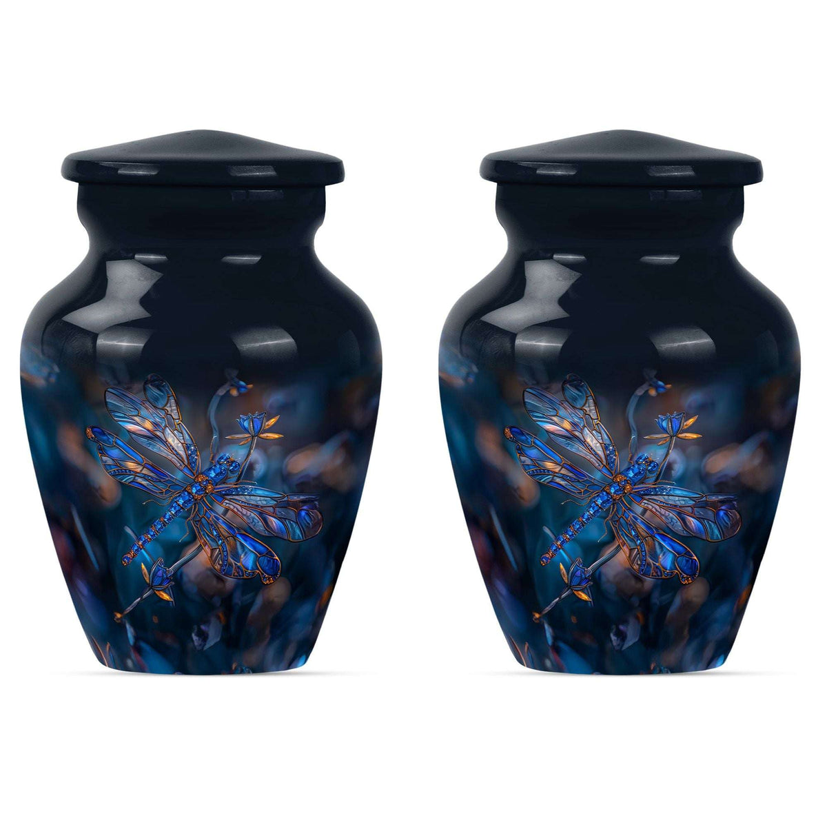 Dragonfly Burial Urns For Ashes - Large Decorative Urns For Women