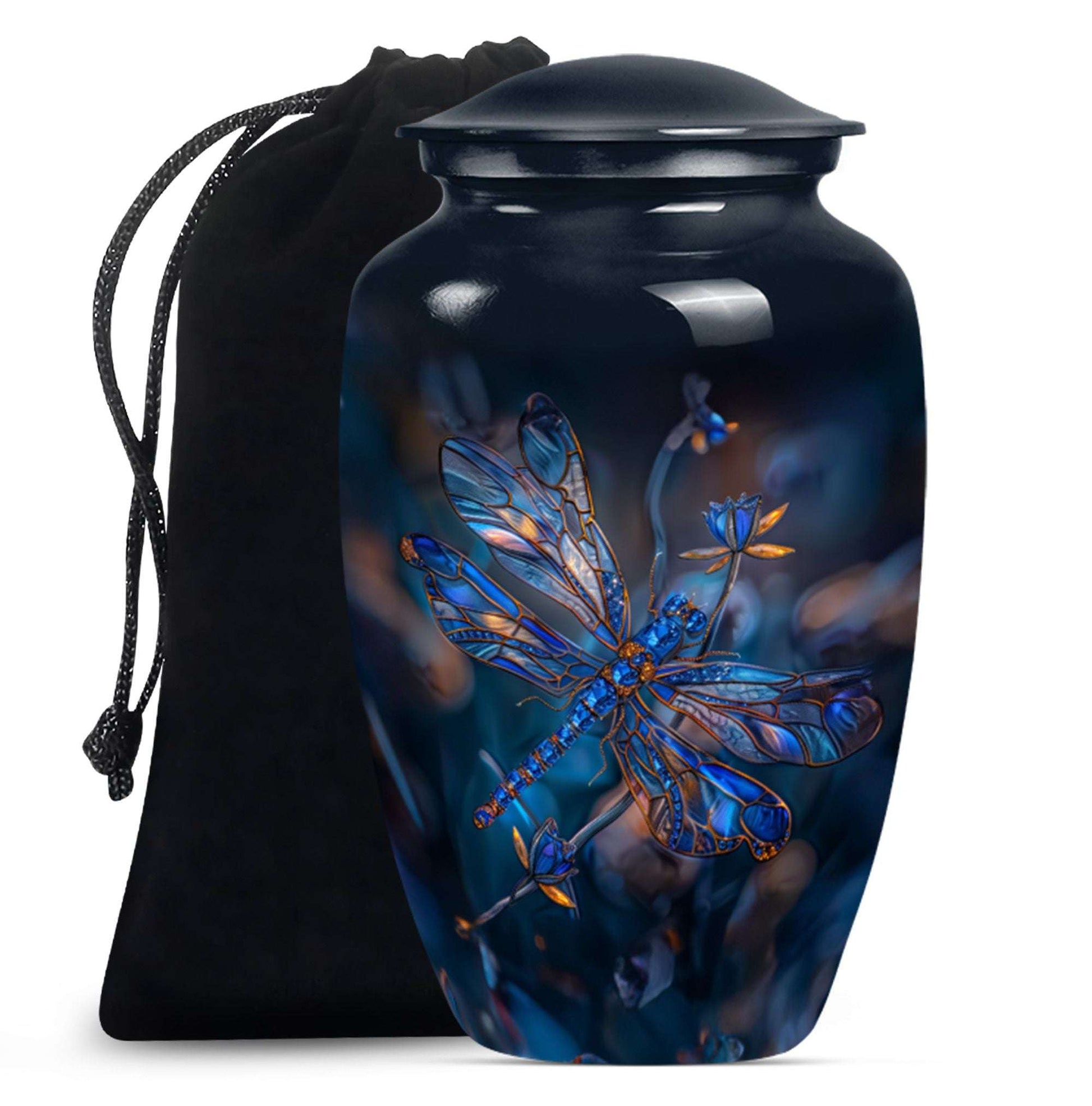 Dragonfly Burial Urns For Ashes - Large Decorative Urns For Women