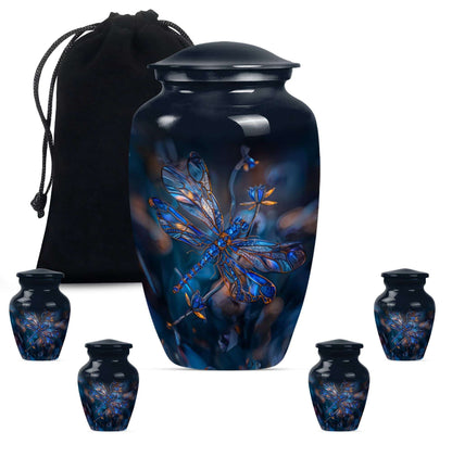 Dragonfly Burial Urns For Ashes - Large Decorative Urns For Women