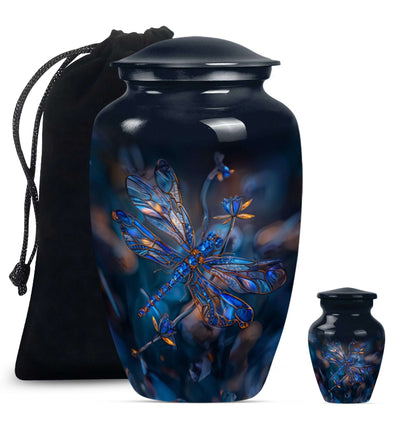 Dragonfly Burial Urns For Ashes - Large Decorative Urns For Women