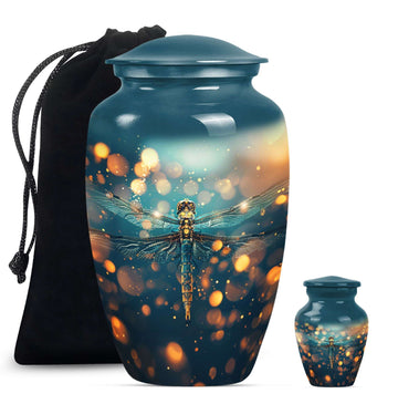 Large Urn With 1 Keepsake Urn