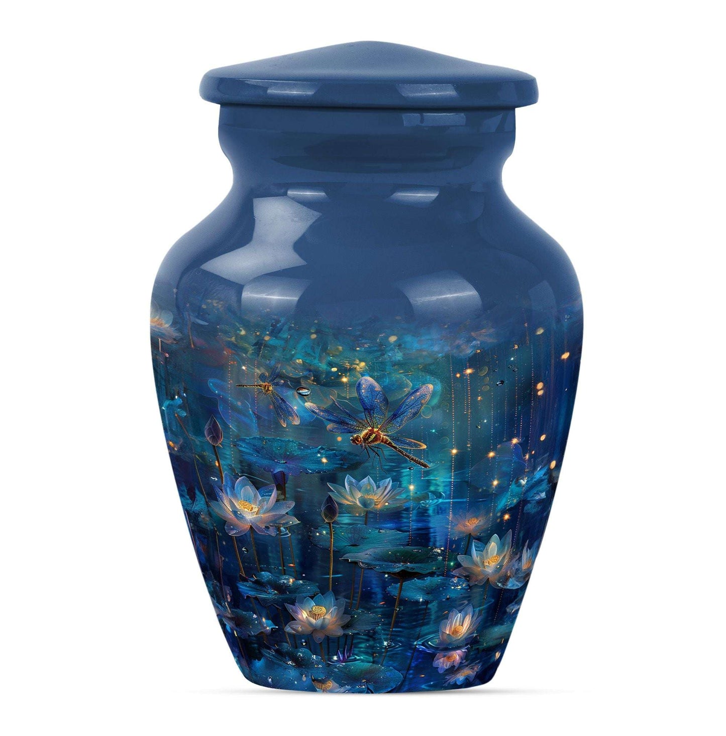 Dragonfly Urn For Adult Ashes - Decorative Memorial Urn For Mom Ashes