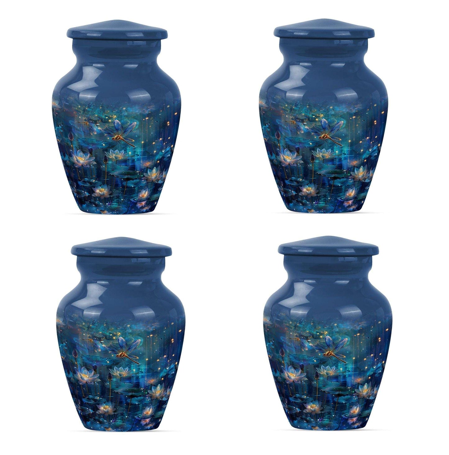 Dragonfly Urn For Adult Ashes - Decorative Memorial Urn For Mom Ashes