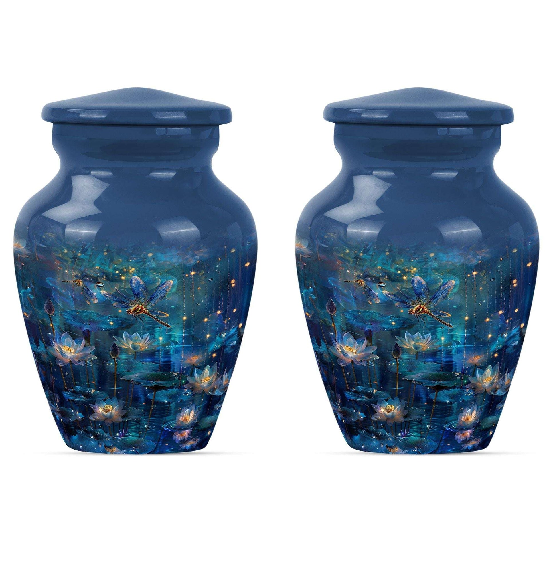 Dragonfly Urn For Adult Ashes - Decorative Memorial Urn For Mom Ashes