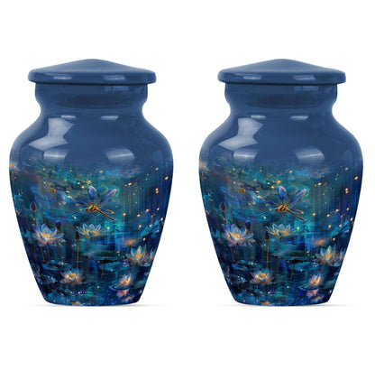 Dragonfly Urn For Adult Ashes - Decorative Memorial Urn For Mom Ashes