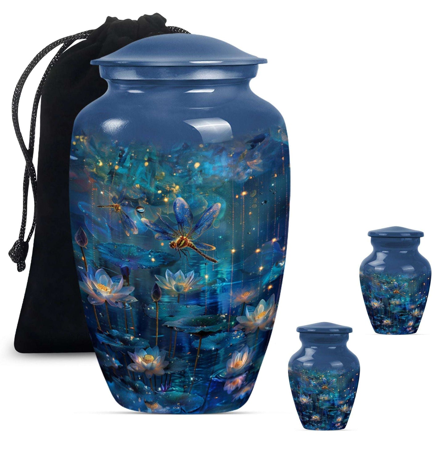 Dragonfly Urn For Adult Ashes - Decorative Memorial Urn For Mom Ashes