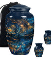 Dragonfly Lotus Cremation Urns For Ashes - Burial Urns For Women