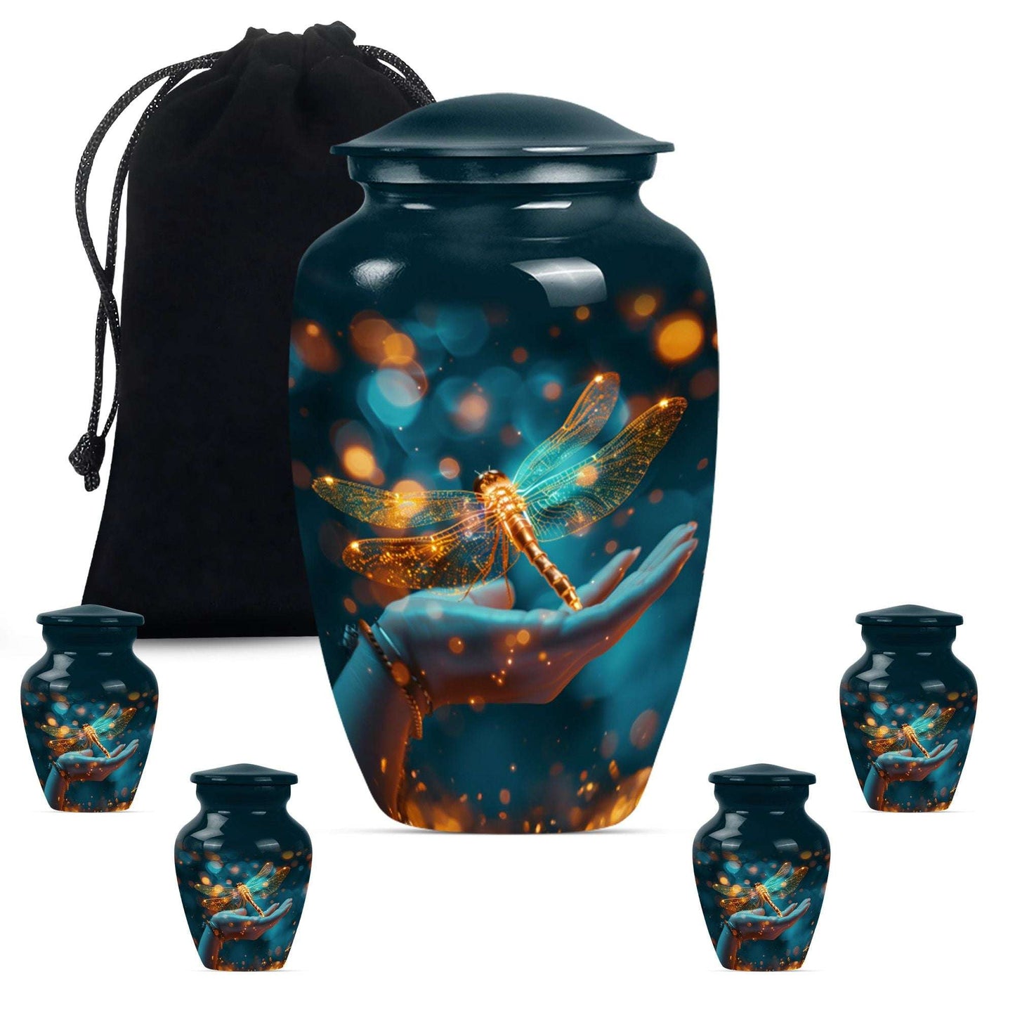 Dragonfly Urns For Burial Ashes - Cremation Decorative Urns