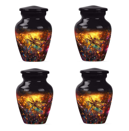Decorative Dragonfly Funeral Urn - Cremation Urn Mom
