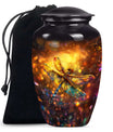 Decorative Dragonfly Funeral Urn - Cremation Urn Mom