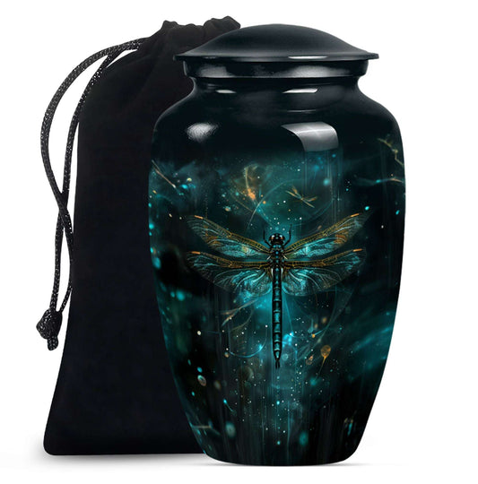 Dragonfly Decorative Funeral Urn - Urns For Cremation Ashes Mother