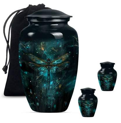Dragonfly Decorative Funeral Urn - Urns For Cremation Ashes Mother