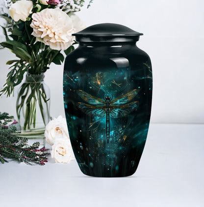 dragonfly cremation urn
