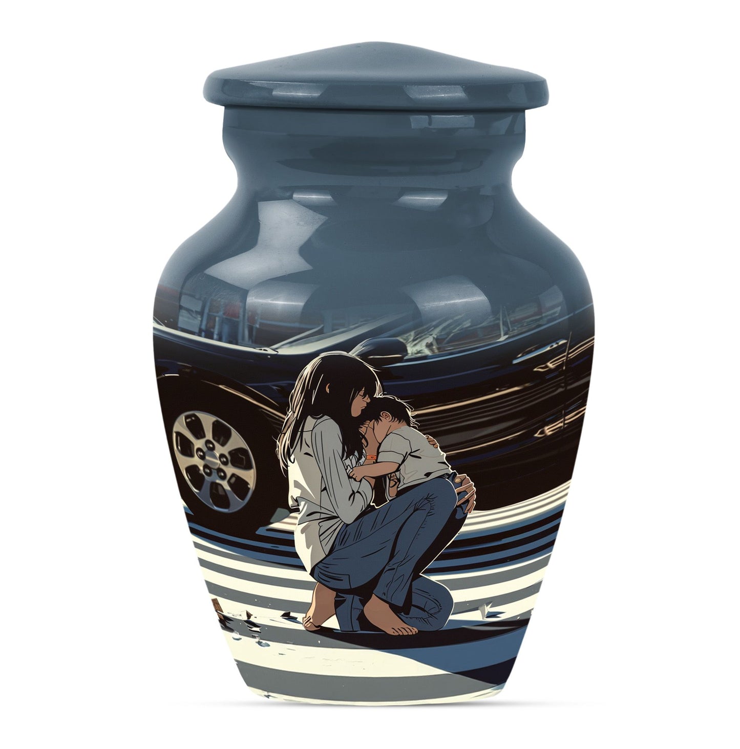 10-inch mother urn.